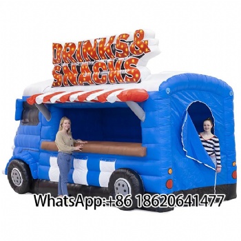 Inflatable “Drinks & Snacks” Food Truck Bounce House