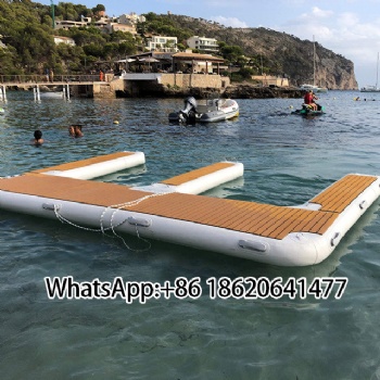 Inflatable Floating Dock – Multi - functional Water Platform for Lakes & Seas