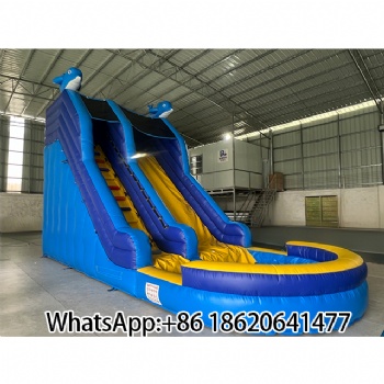 Commercial Inflatable Water Slide – Ideal for Water Parks & Resorts
