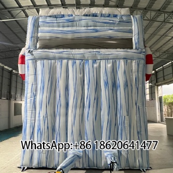 Inflatable Water Slide with Penguin Theme – Arctic Adventure Fun