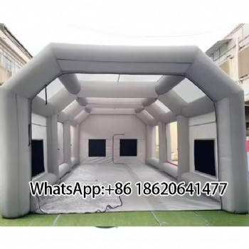 Inflatable Paint Tent: Portable Spray Booth for Car Garage & Shelter