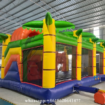 Jungle Tiger Inflatable Bounce House inflatable bounce house bouncy castle