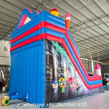 Sonic Inflatable Slide dry slide