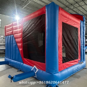 Sonic Themed Inflatable Bounce House outdoor jumping castle