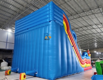 clown inflatable playground slide